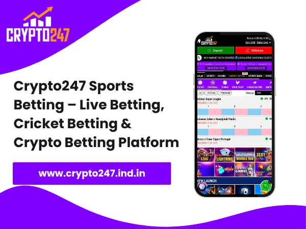Crypto247 Sports Betting – Live Betting, Cricket Betting & Crypto Betting Platform
